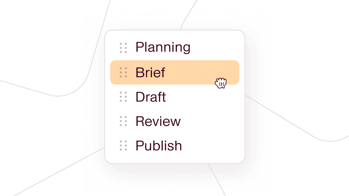 Workflow feature in Relato