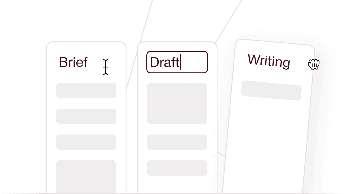 Adaptable content marketing workflows illustration.