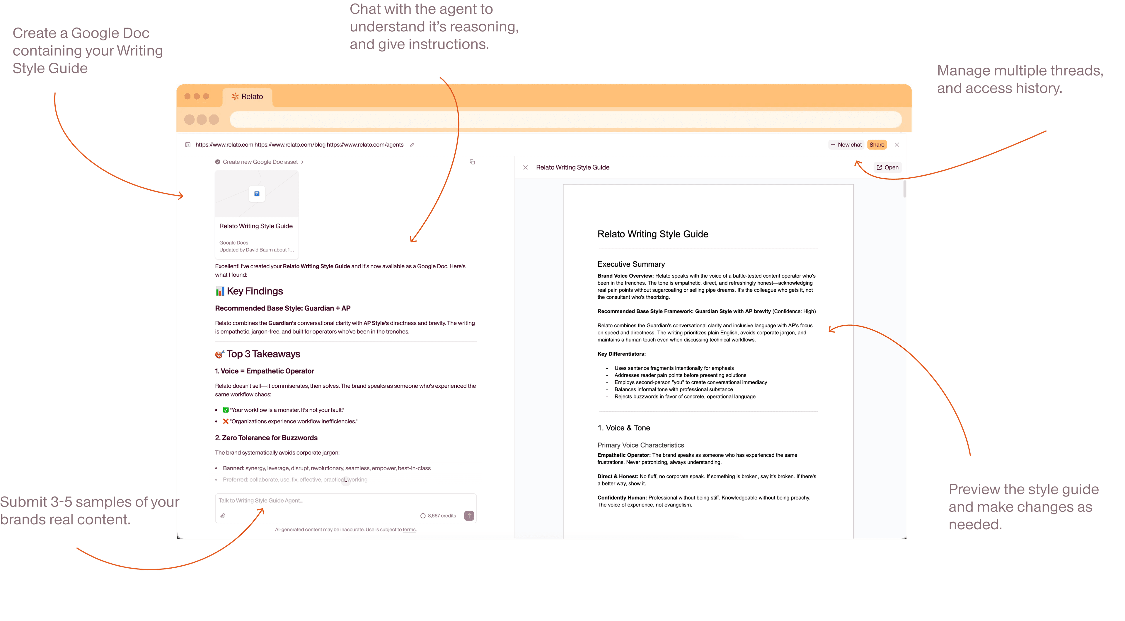 Writing Style Guide Agent Agent Output