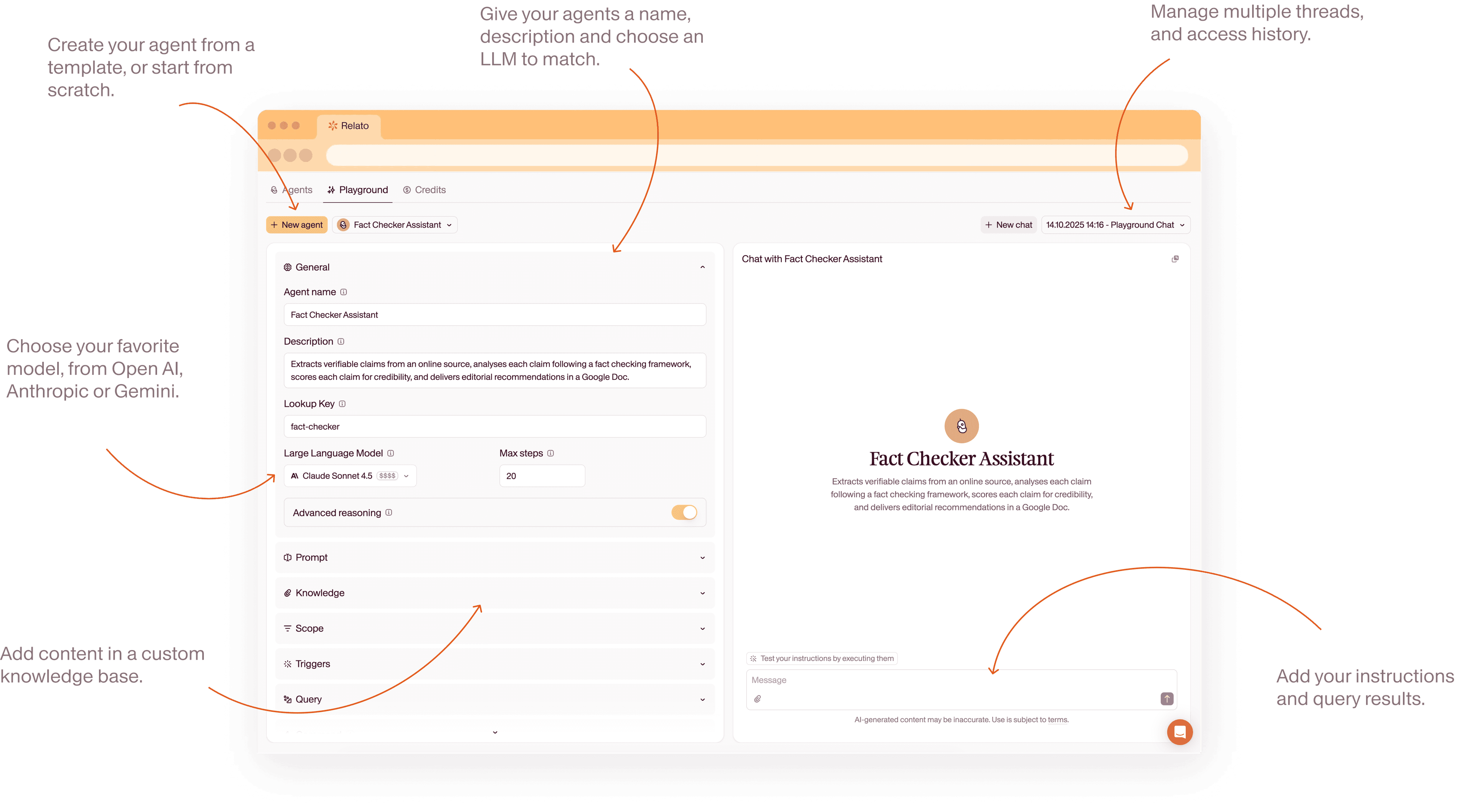 Fact Checker Assistant Agent Output