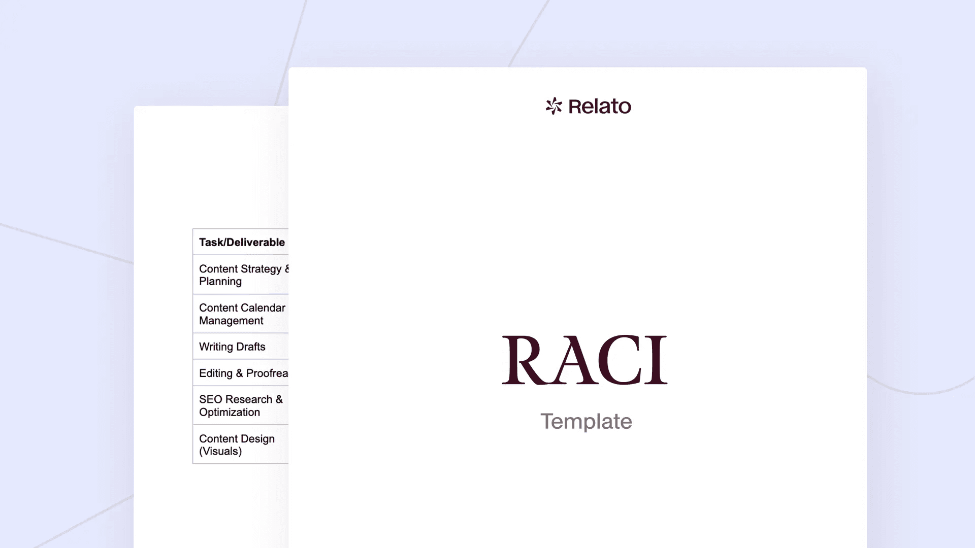 raci template cover
